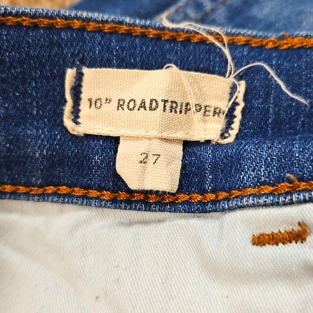 Madewell Blue High Rise Roadtripper Jeans Size 27 - Picture 8 of 13